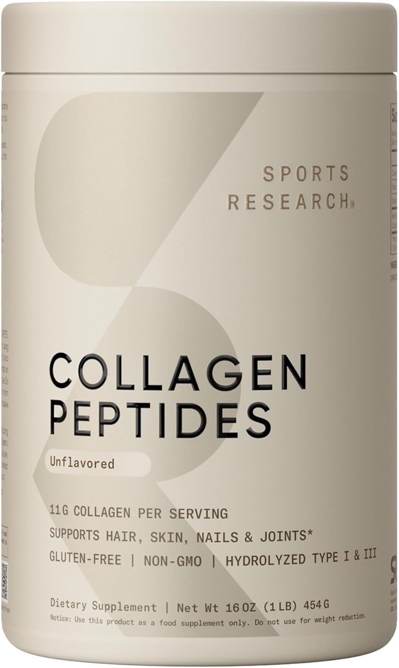 Sports Research: péptidos de colágeno tipo I y III