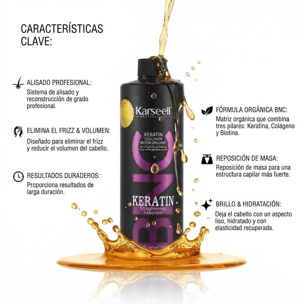 Keratina BNC Karseell 500 ml, foto 2